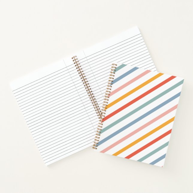 Cuaderno Cute Candy Striped Diagonal (Interior)