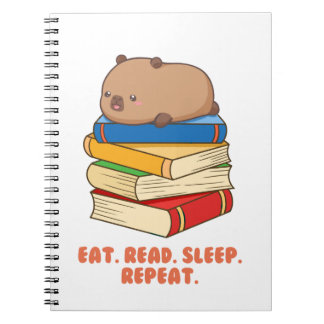 Cuaderno Cute Capybara Espiral de foto portátil
