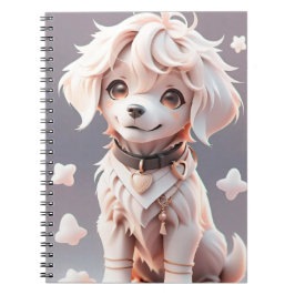 Cuaderno Cute Chibi Golden Retriever Puppy
