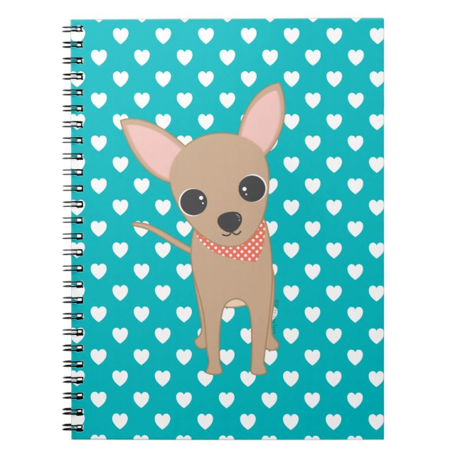 Cuaderno Cute Chihuahua (Frente)