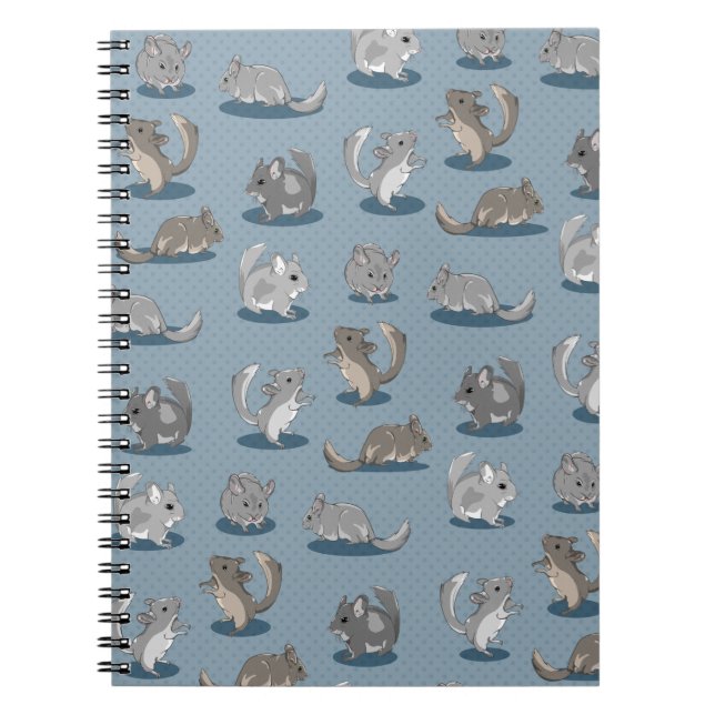 Cuaderno Cute chinchillas (Frente)