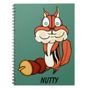 Cuaderno Cute Chipmunk con nueces