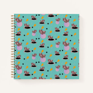 Cuaderno Cute Cobaya Fitness Exercise Ball Stars
