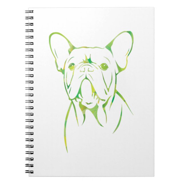 Cuaderno Cute Coldly French Bulldog Gift (Frente)