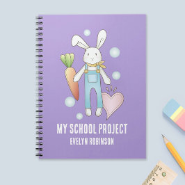 Cuaderno Cute Conejo de Animal de Peluche para Niños