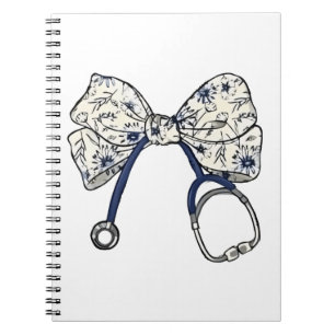 Cuaderno Cute Coquette Bow Coquette Bow Nurse Enfermería