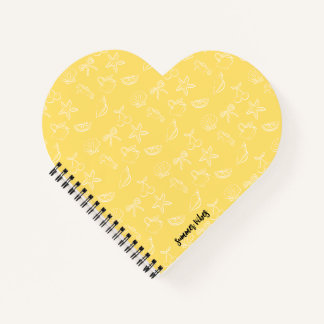 Cuaderno Cute Coquette Bows and Cherries Pattern Notebook