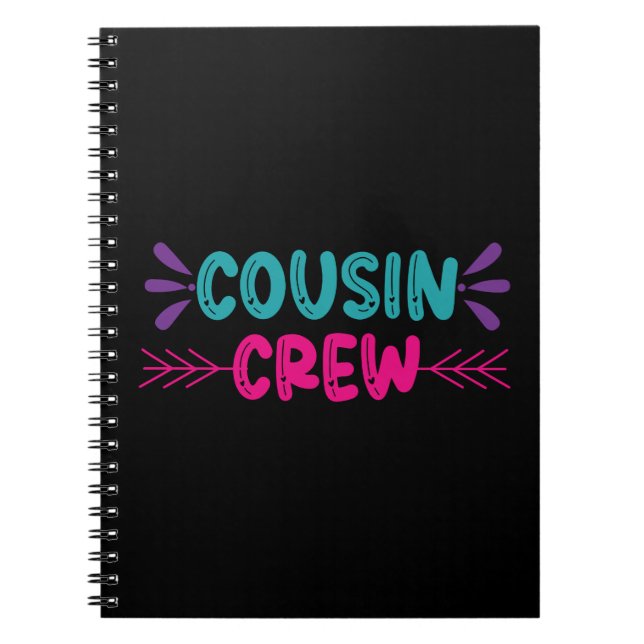 Cuaderno Cute Cousin Crew (Frente)