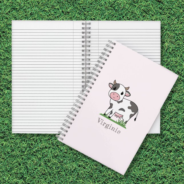 Cuaderno Cute Cow Pink Notebook (Cute Cow Pink Notebook)