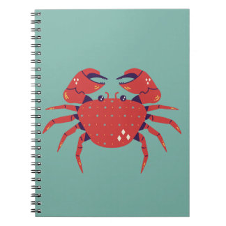 Cuaderno Cute Crab Notebook
