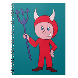 Cuaderno Cute Devil Halloween Costume