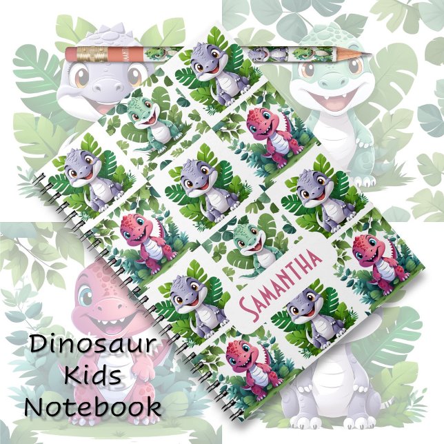 Cuaderno Cute Dinosaurio Jurásico Niños (Subido por el creador)