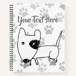 Cuaderno Cute English Bull Terrier
