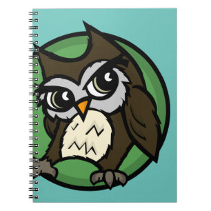 CUADERNO CUTE ESTILO PERSONALIZADO OWL SPIRAL NOTEBOOK