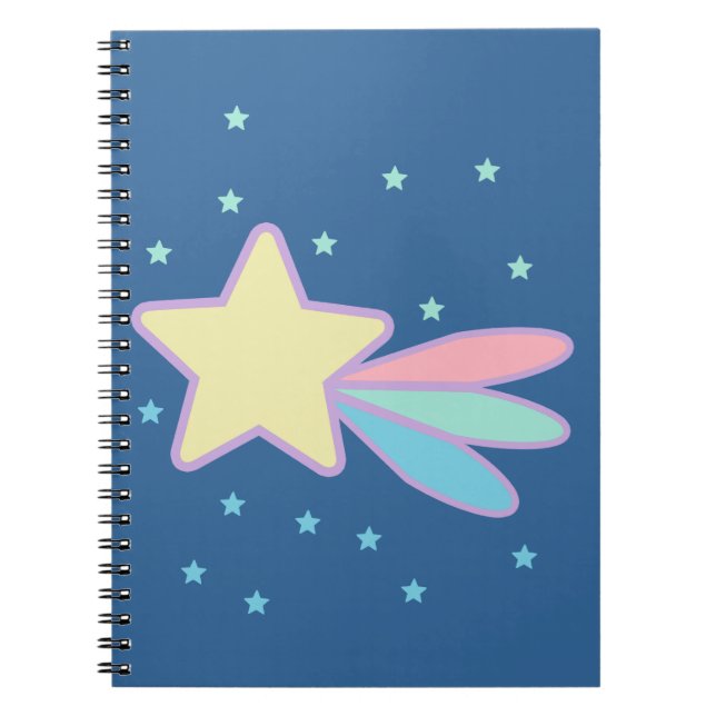 Cuaderno Cute Estrella Fugaz Cometa (Frente)