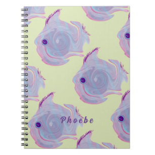 Cuaderno Cute Fish Spiral Photo Notebook