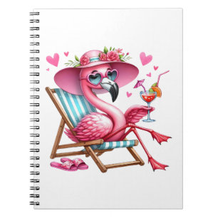 Cuaderno Cute Flamingo Clipart