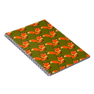 Cuaderno Cute Fleet Personalizado Fox Notebook