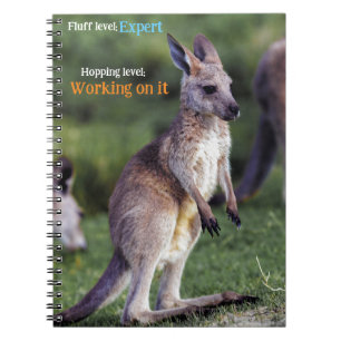 Cuaderno Cute fluffy joey Kangaroo