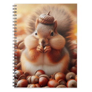 Cuaderno Cute Fluffy Squirrel