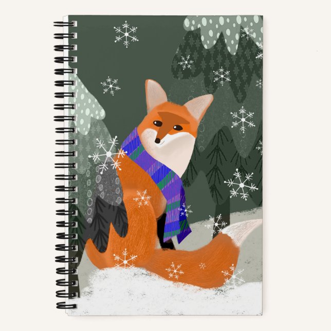 Cuaderno Cute Fox Sketch Journal (Anverso)