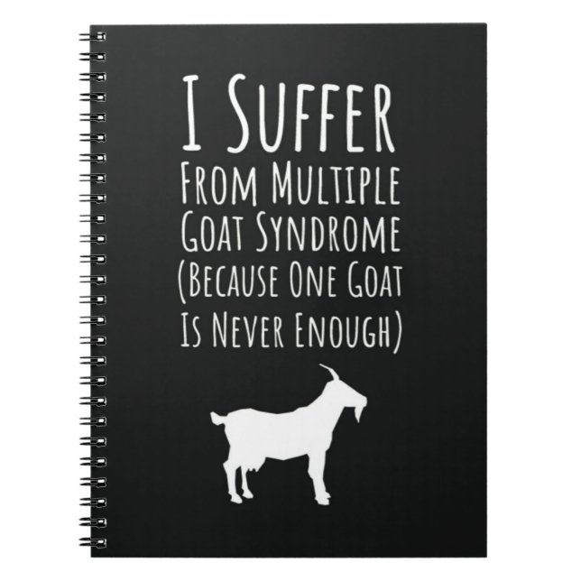 Cuaderno Cute Fun Gifts For Goat Owners Farmer Pet Lady (Frente)