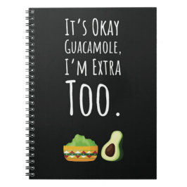 Cuaderno Cute Funny Guacamole Gifts Avocado Lover