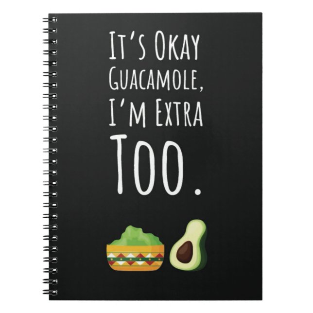 Cuaderno Cute Funny Guacamole Gifts Avocado Lover (Frente)