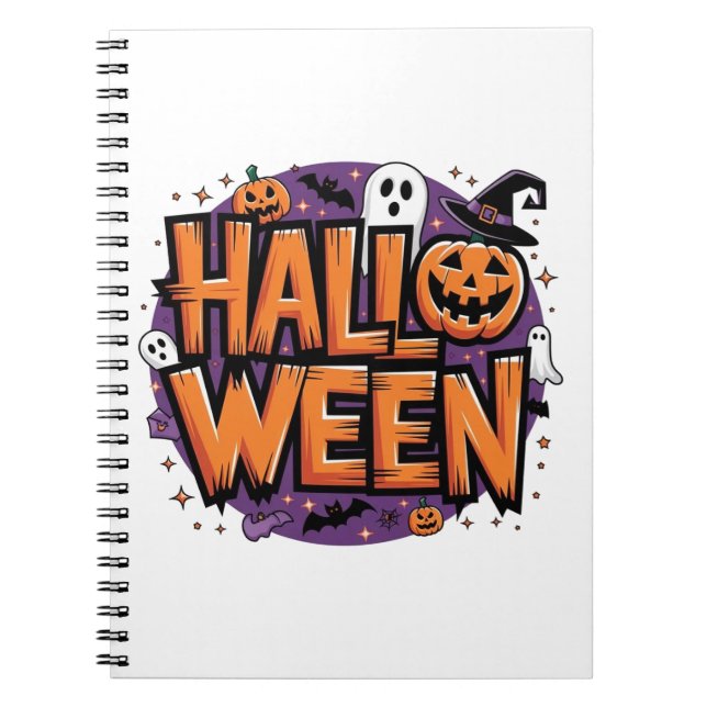 Cuaderno Cute funny halloween (Frente)