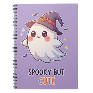 Cuaderno Cute Ghost Witch Halloween Spooky Cute