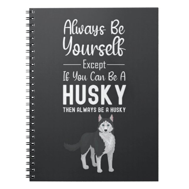 Cuaderno Cute Gifts For Husky Dog Lovers Siberian Pet  (Frente)