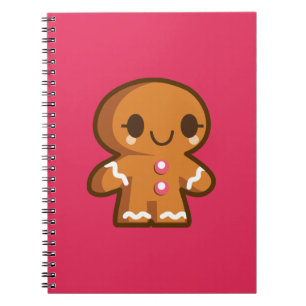 Cuaderno Cute Gingberbread Man