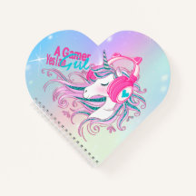 Cute Girly Unicorn Y Portátil Purpurina