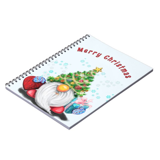 Cuaderno Cute Gnome Navidades (Lado Izquierdo)