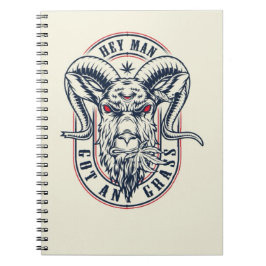Cuaderno Cute Goat Notebook Pet Animal Farm Wildlife
