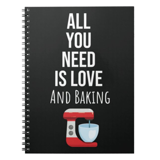 Cuaderno Cute Great Gifts For Bakers Baking Lover Bake (Frente)