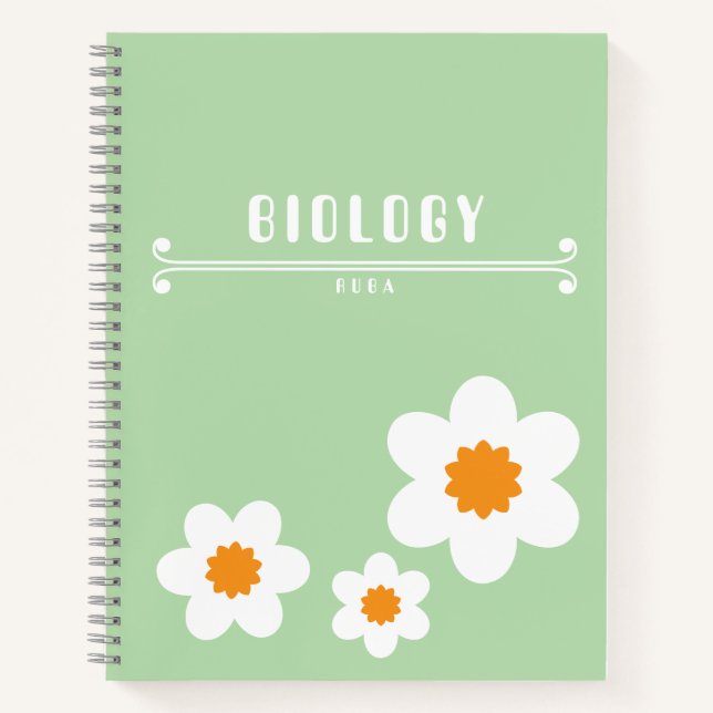 Cuaderno Cute green Notebook (Anverso)