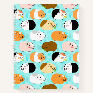 Cuaderno Cute Guinea Pig Pattern