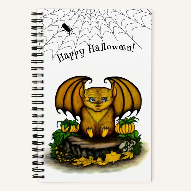 Cuaderno Cute Halloween Bat (Anverso)