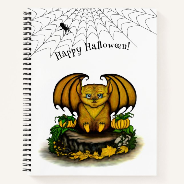 Cuaderno Cute Halloween Bat (Anverso)
