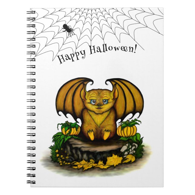 Cuaderno Cute Halloween Bat (Frente)