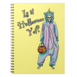 Cuaderno Cute Halloween Skeleton Notebook