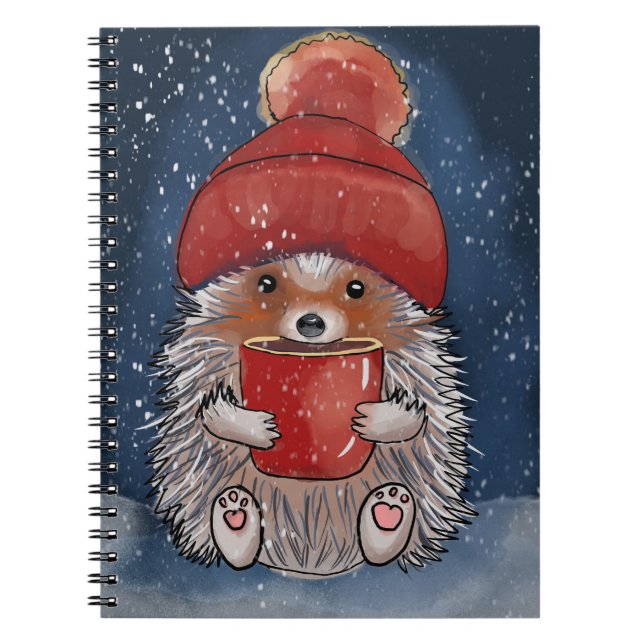 Cuaderno Cute Hedgehog (Frente)