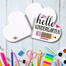 Cute Hello Kindergarten