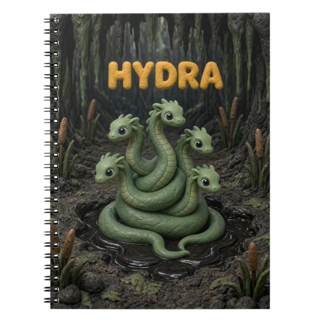 Cuaderno Cute Hydra Bebé, Mitológico (Frente)