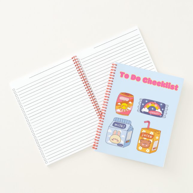 Cuaderno Cute Kawaii ✨ 💗 🌸 (Interior)