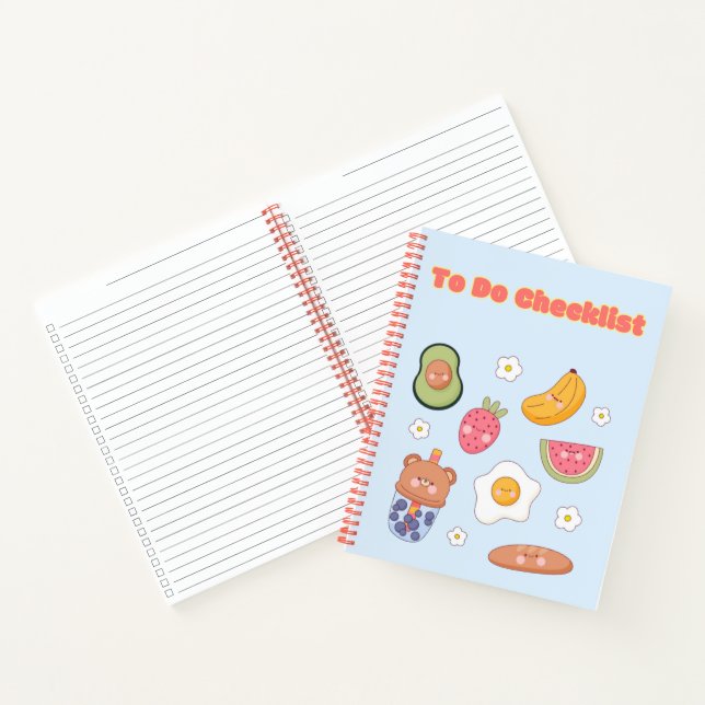 Cuaderno Cute Kawaii ✨ 💗 🌸 (Interior)
