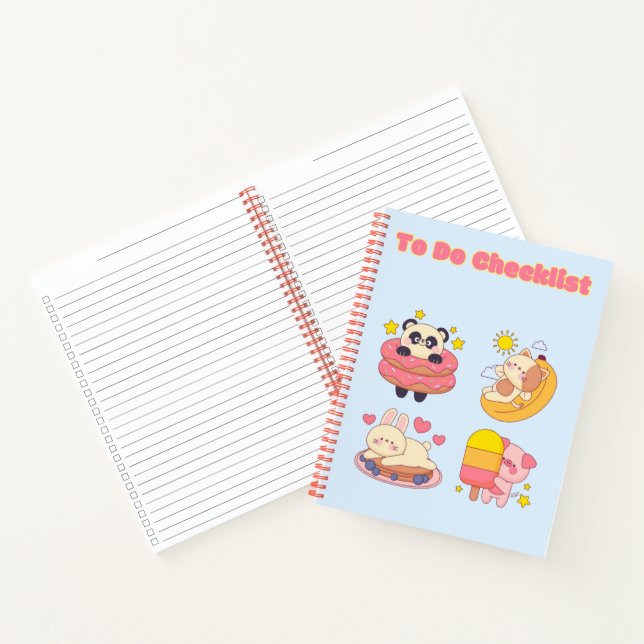 Cuaderno Cute Kawaii ✨ 💗 🌸 (Interior)