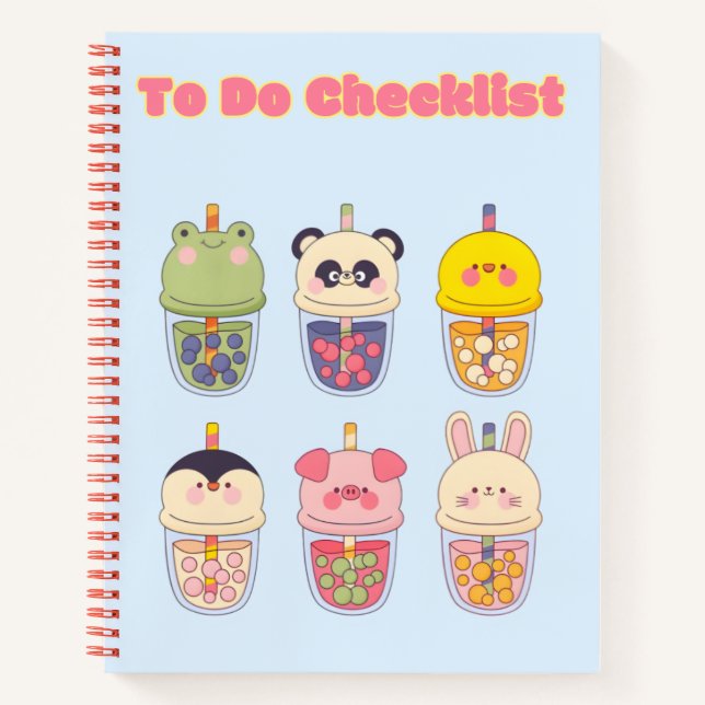 Cuaderno Cute Kawaii ✨ 💗 🌸 (Anverso)