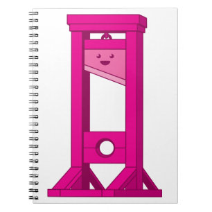 Cuaderno Cute Kawaii Guillotine Bloc de notas